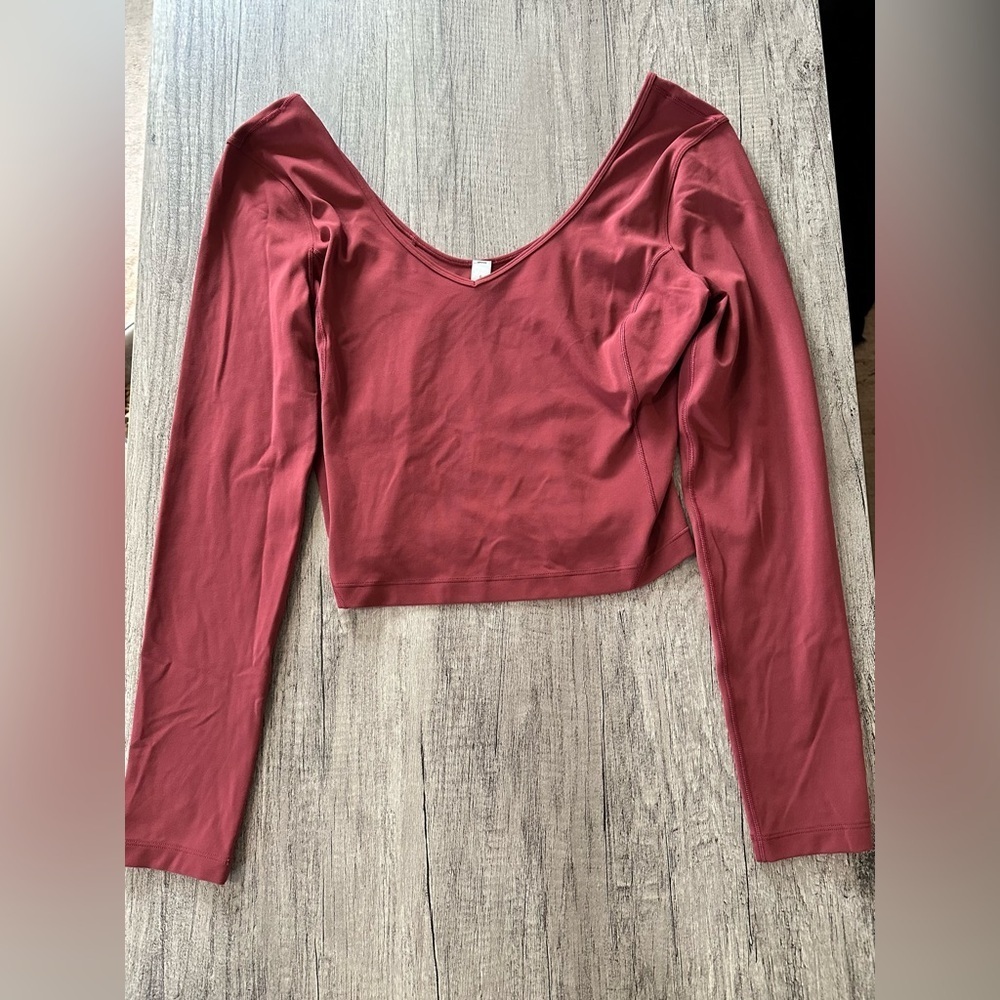 Lululemon Pink Align Long Sleeve Size 6